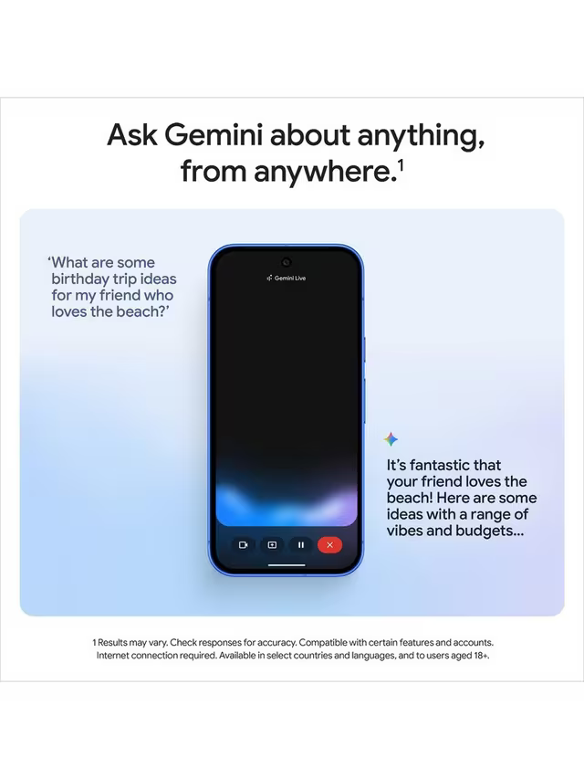 Pixel 10 Smartphone, Android, 6.3”, 5G